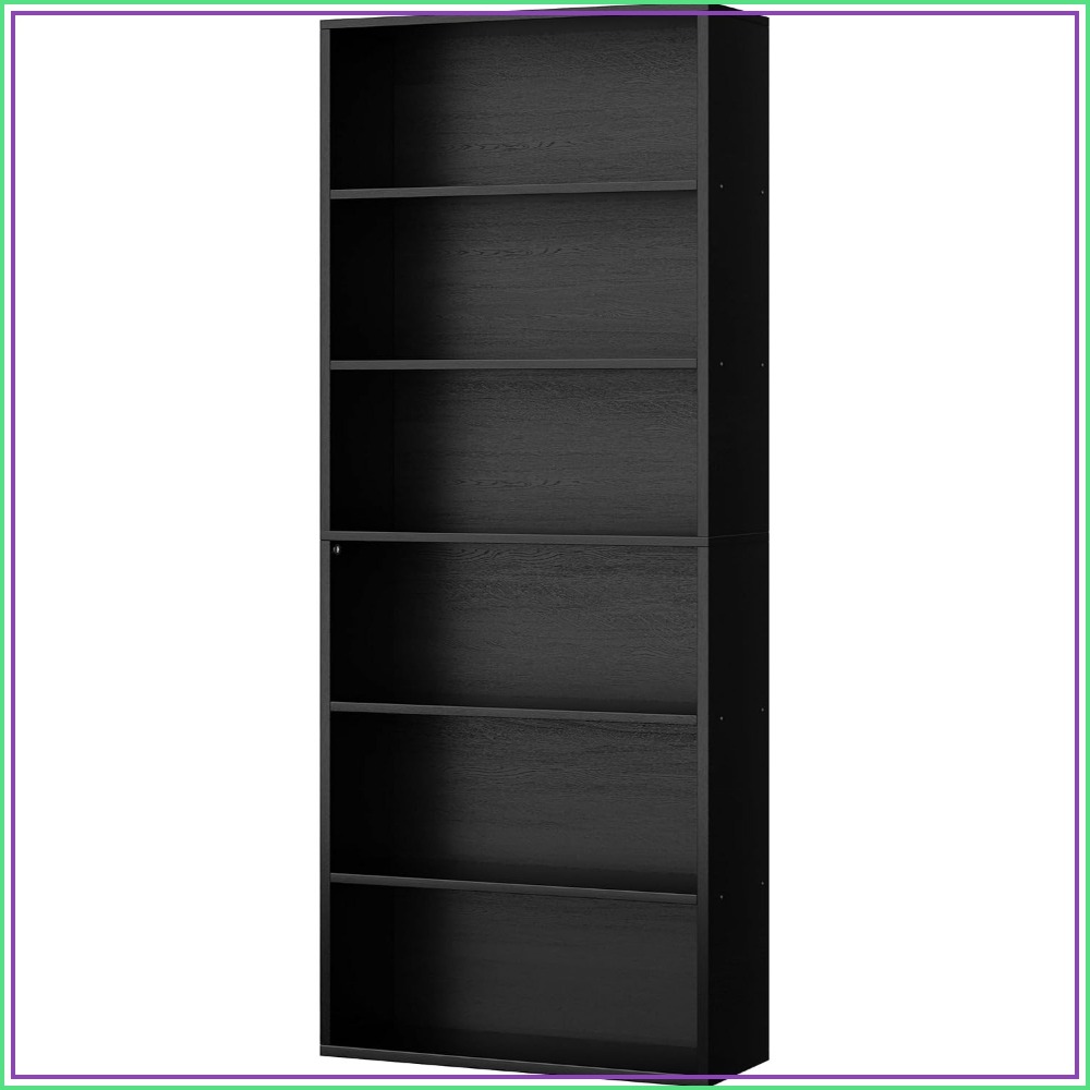 Storage - 6-laags open boekenkast, 70,6 inch hoge