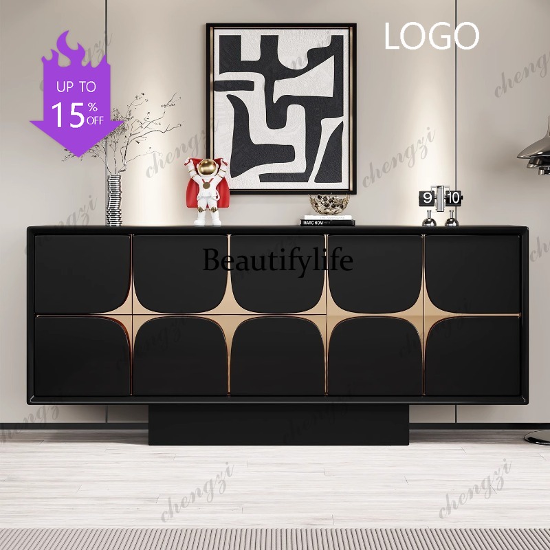 Storage - D1089 Italiaanse lichte luxe deurkast modern