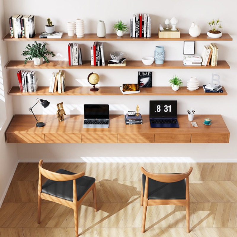 Bedroom Furniture - Nordic Creatief massief houten computerbureau Moderne