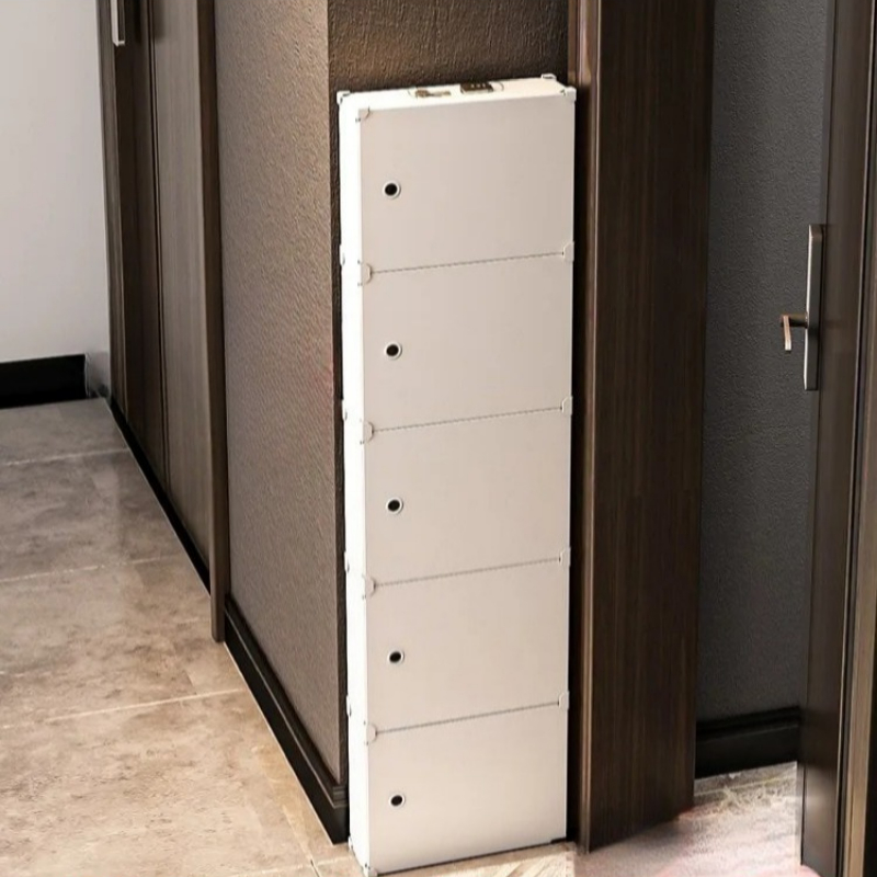 Shoe Rack Cabinet Narrow Entryway - ‌ Schoenenrek zonder boren boven de