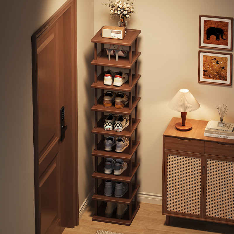 Shoe Rack Cabinet Narrow Entryway - Moderne schoenenrek voor thuisgebruik, klein, smal,