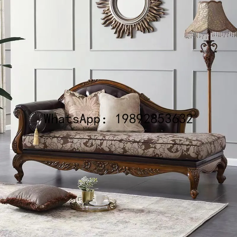 Sofas - H5.15 volledig houten bank van massief