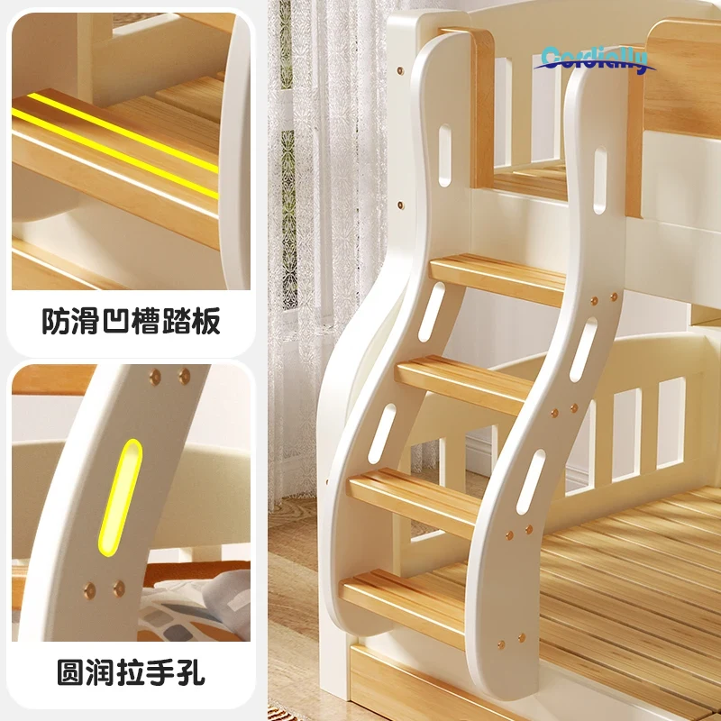 Loft dubbel bed met trap, hoof - King Size Bed Frame With Storage Drawers recensie en prijs