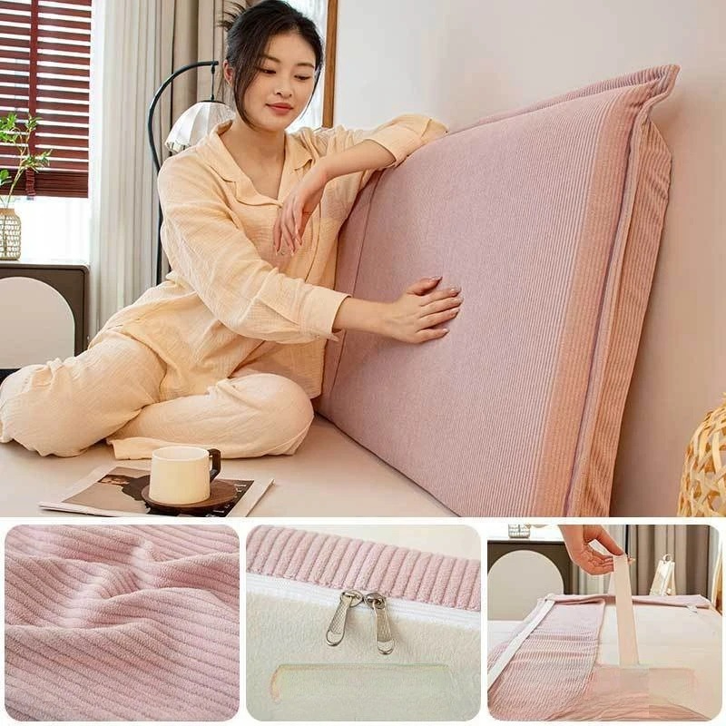 Corduroy bedrugsteunkussen Afn - Headboard Cushion Backrest Tatami recensie en prijs