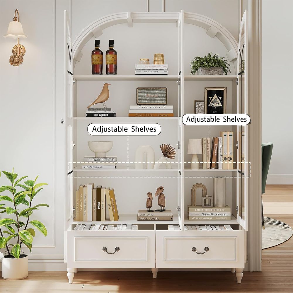 70,8'' hoge gebogen keukenkast - Storage recensie en prijs