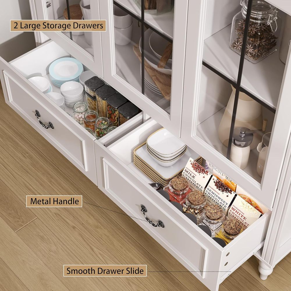 70,8'' hoge gebogen keukenkast - Storage recensie en prijs