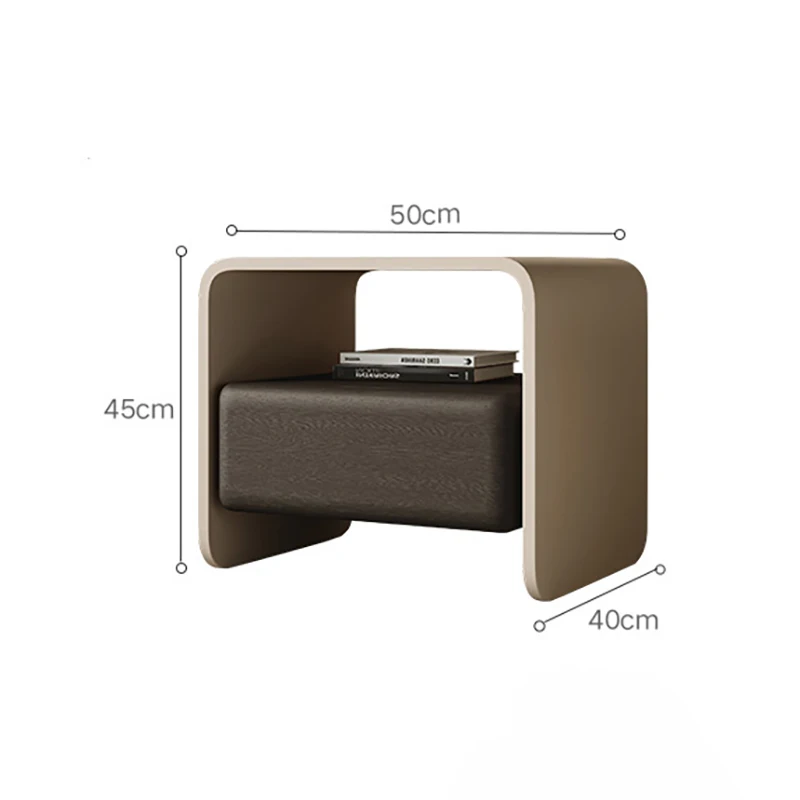 Luxe massief houten draaibare  - Solid Wood Nightstand 2 Drawers recensie en prijs