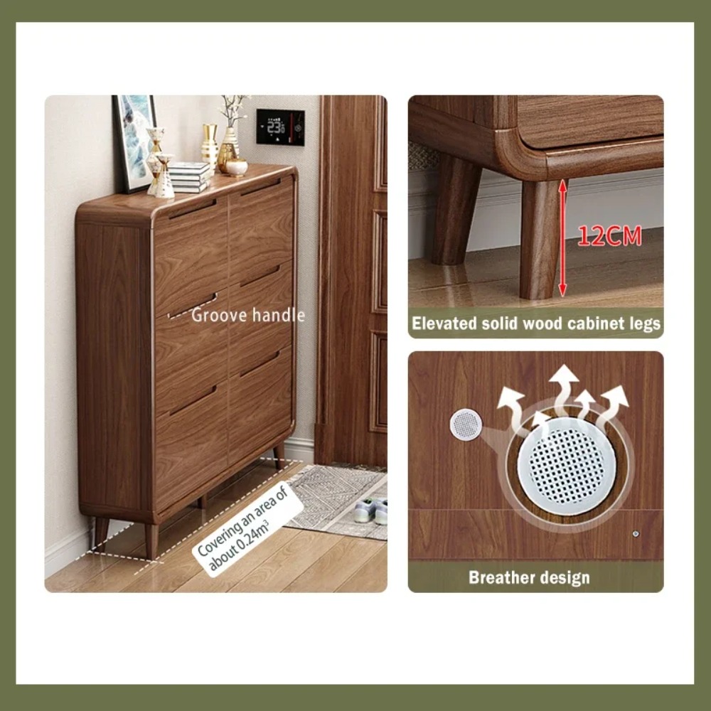 Smalle opklapbare schoenenkast - Shoe Rack Cabinet Narrow Entryway recensie en prijs