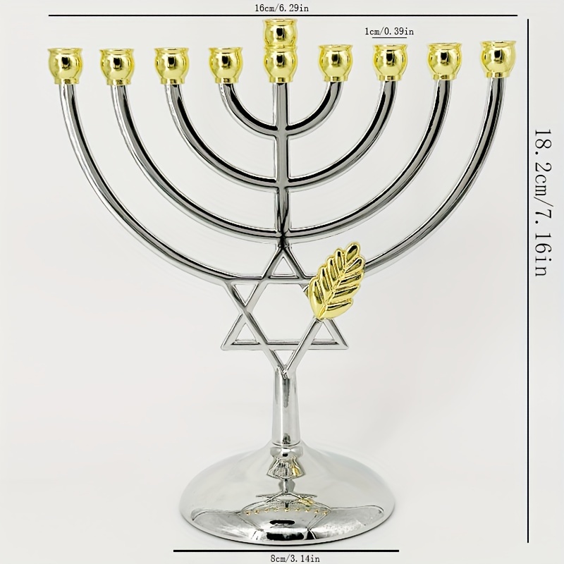 Hanukkah Menora 9-takkige kaar - Tables recensie en prijs