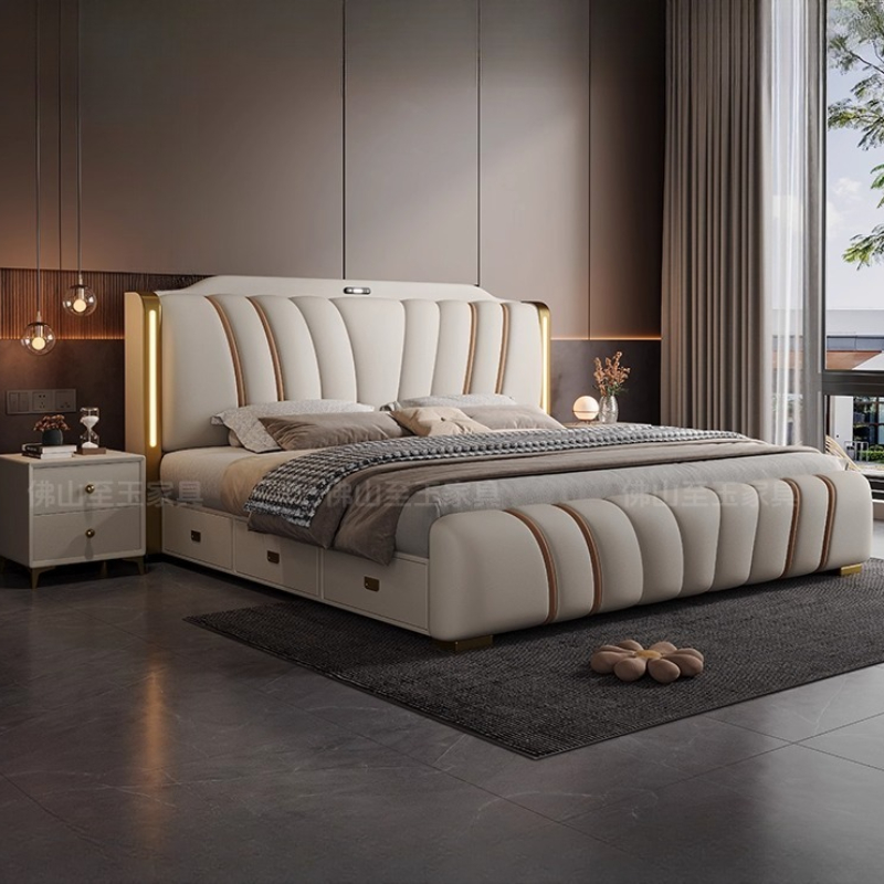 180x200CM houten bedframe met  - King Size Bed Frame With Storage Drawers recensie en prijs