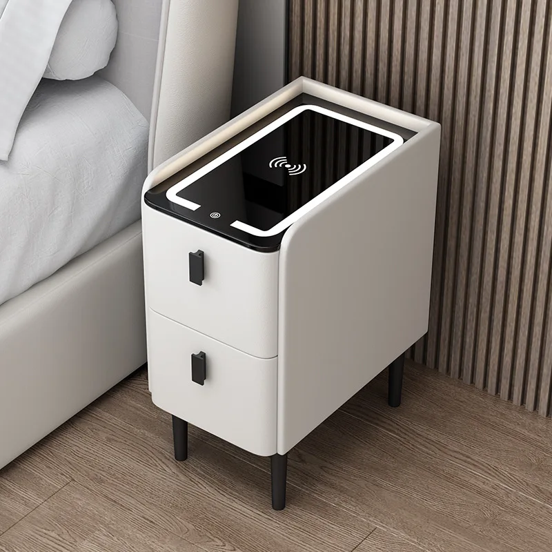 Houten nachtkastje in Scandina - Solid Wood Nightstand 2 Drawers recensie en prijs