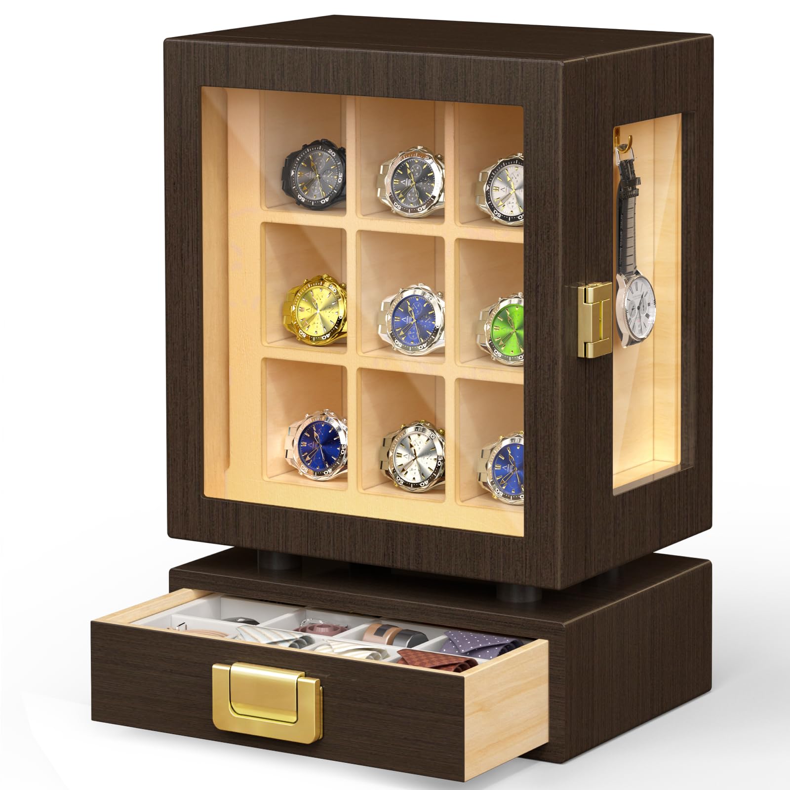 Houten opbergdoos voor horloge - Storage recensie en prijs
