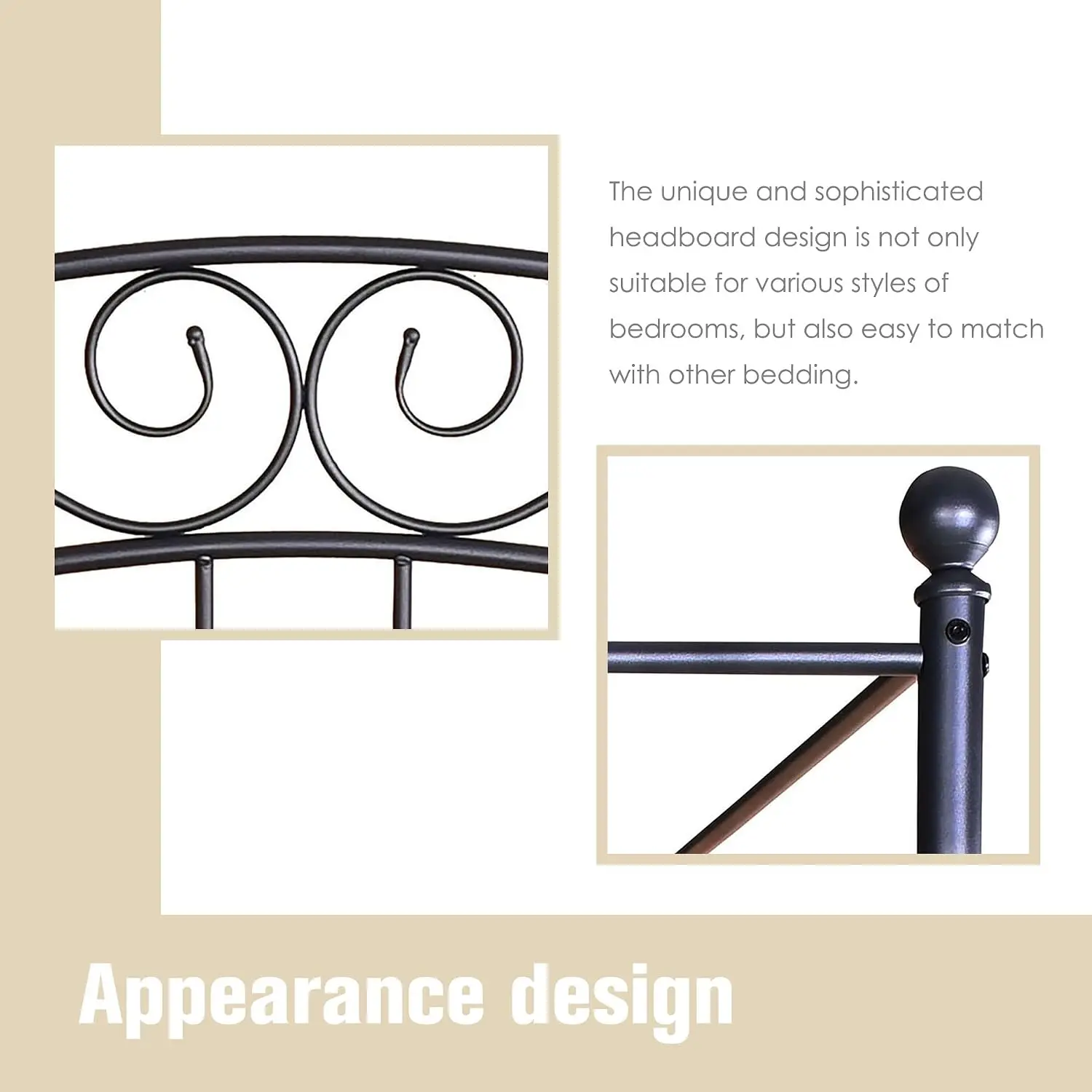 Queensize hemelbedframe, vierp - Canopy Bed Frame Metal Queen recensie en prijs