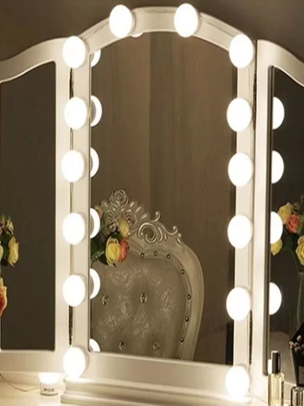 Nieuwe make-upspiegel gloeilam - Dressing Table Vanity With Lighted Mirror recensie en prijs