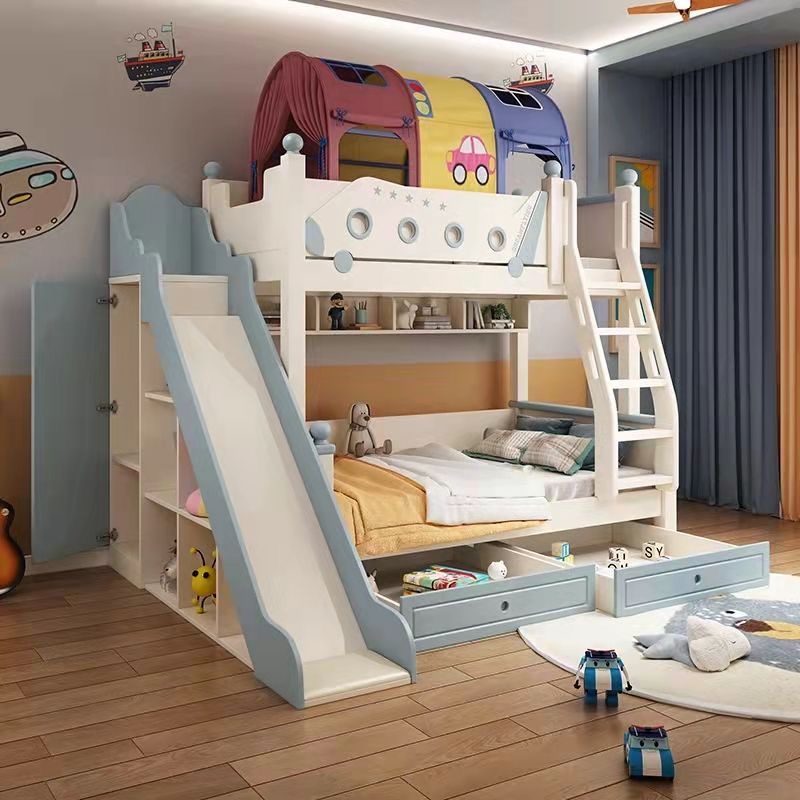 Hoogwaardig houten stapelbed i - Bunk Bed With Stairs And Slide recensie en prijs