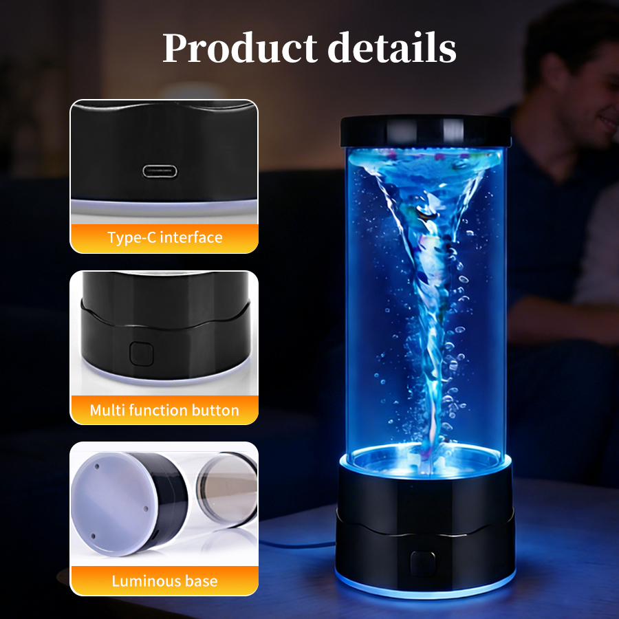 Creatief LED Tornado-nachtlamp - Floating Nightstand With Led Light recensie en prijs