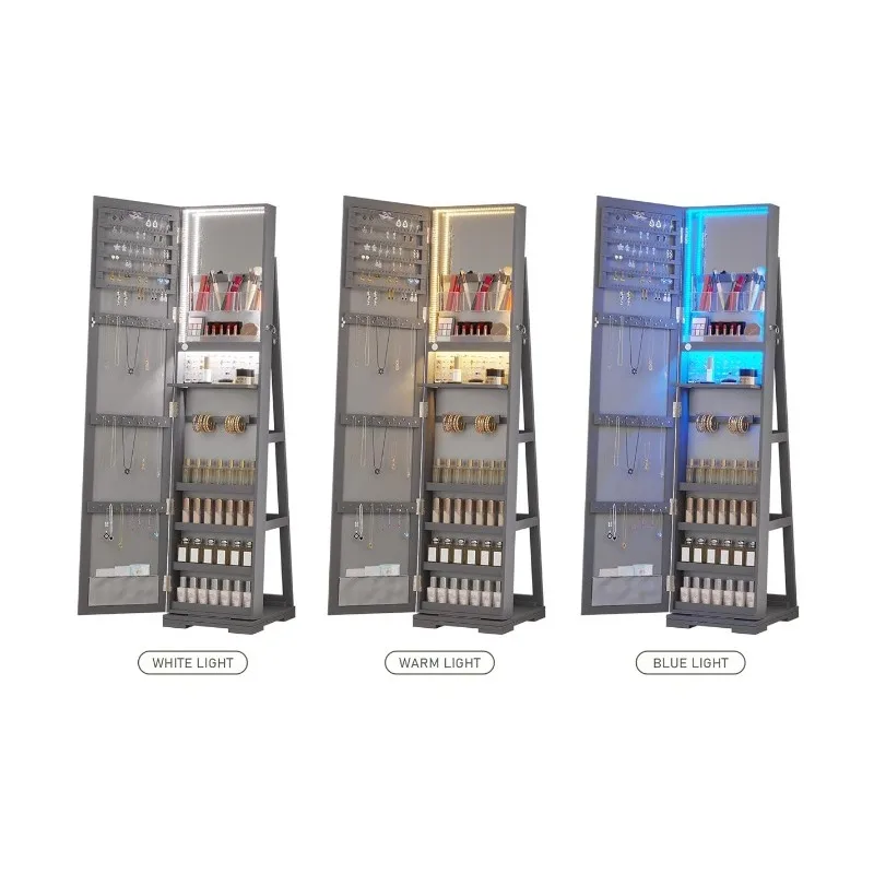 LED-sieradenkast met spiegel o - Full Length Mirror Jewelry Armoire recensie en prijs