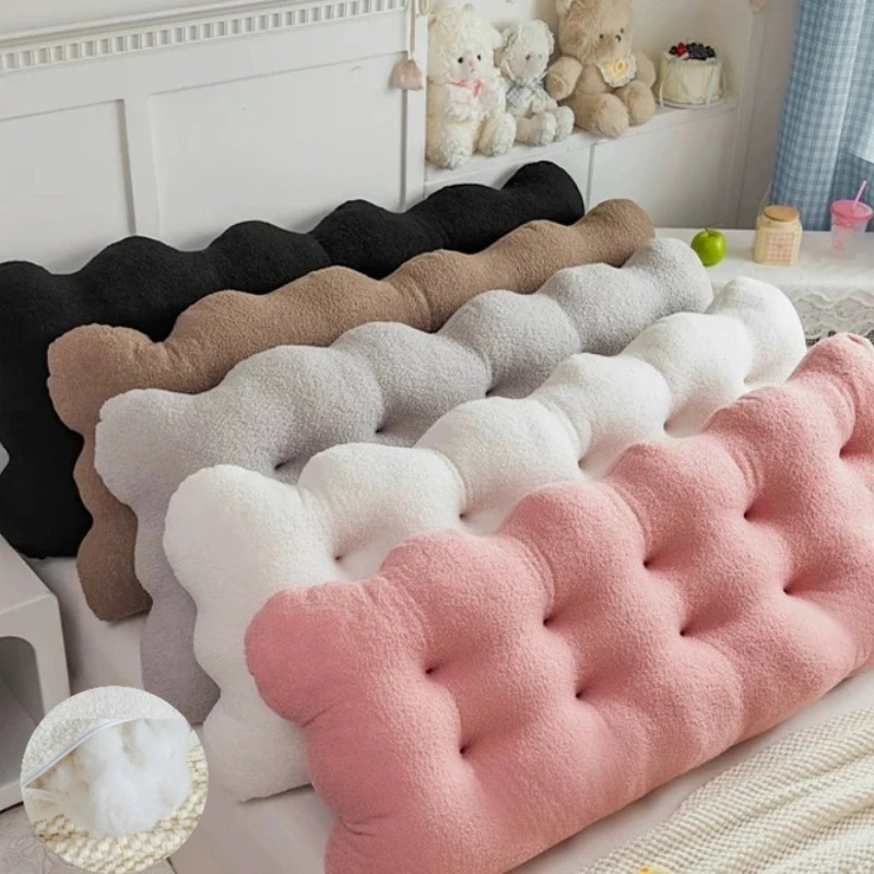 90x50x15cm Teddy Fleece Hoofdb - Headboard Cushion Backrest Tatami recensie en prijs