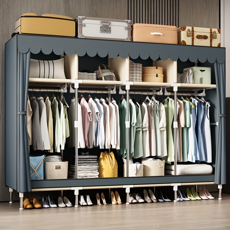 Draagbare kastorganizer met me - Wardrobe Closet Portable Fabric Cover recensie en prijs