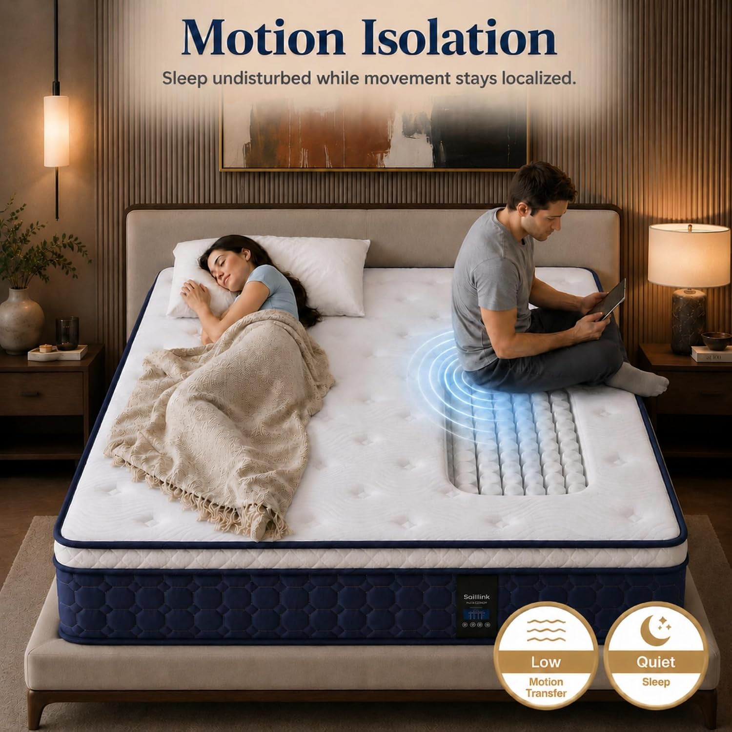 Queen-size matras, 14 inch hyb - Memory Foam Mattress In A Box Queen recensie en prijs