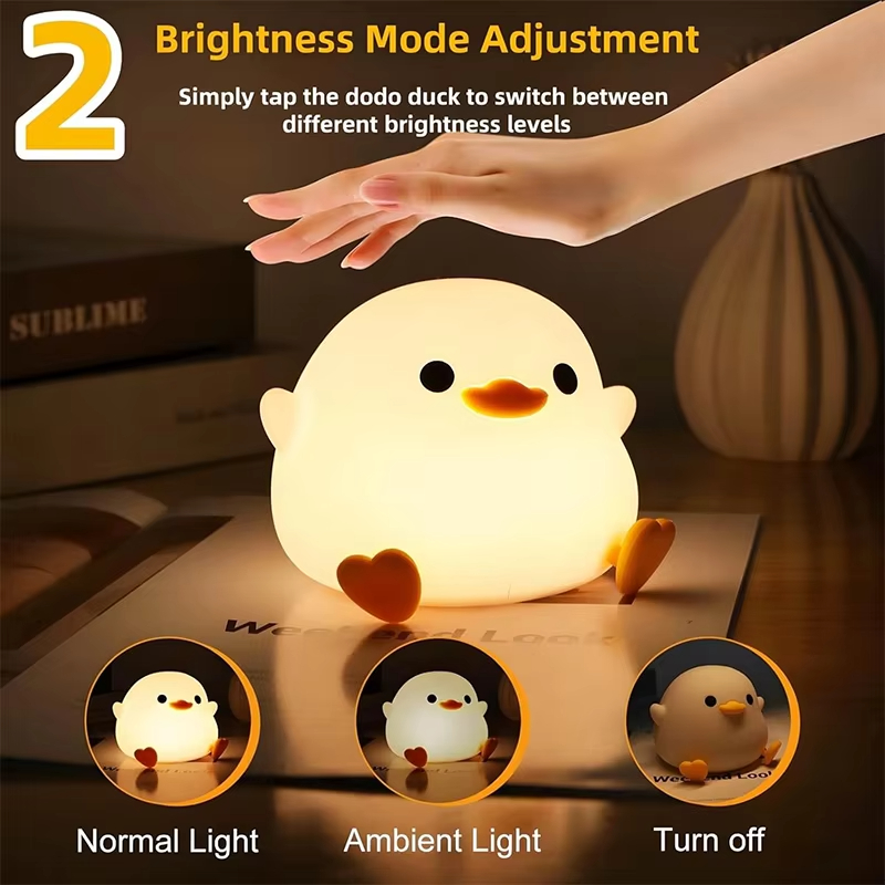 LED Nachtlampje Schattige Eend - Floating Nightstand With Led Light recensie en prijs
