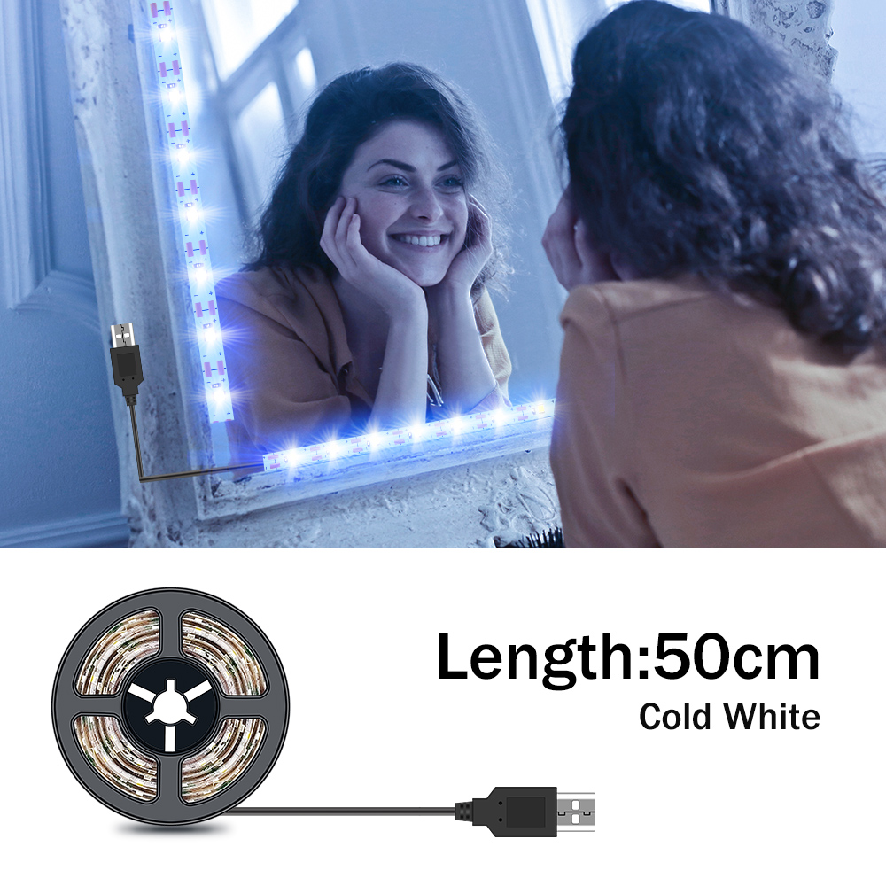 DC5V LED Make-upspiegel Lichts - Dressing Table Vanity With Lighted Mirror recensie en prijs