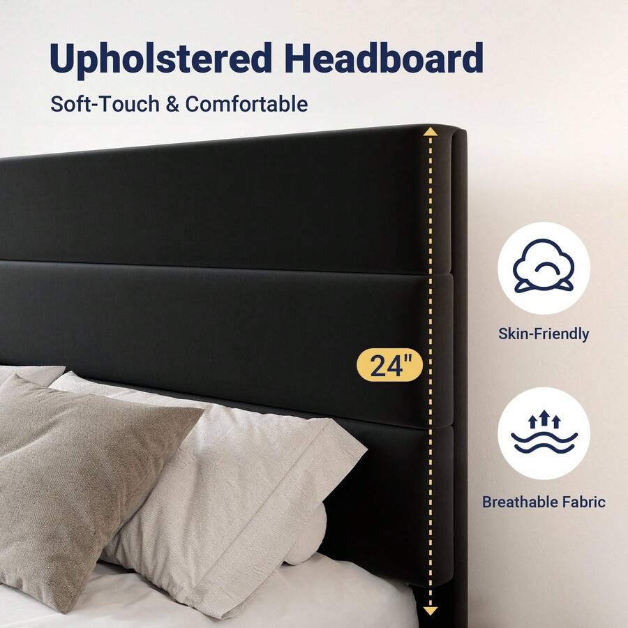 Volledig/Queensize/Kingsize pl - King Size Bed Frame With Storage Drawers recensie en prijs