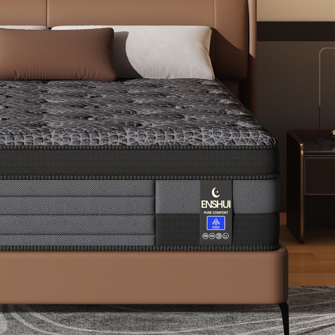 12/14 inch traagschuimmatras T - Memory Foam Mattress In A Box Queen recensie en prijs