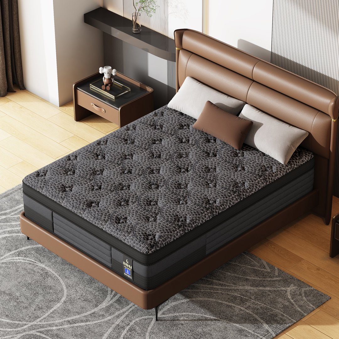 12/14 inch traagschuimmatras T - Memory Foam Mattress In A Box Queen recensie en prijs