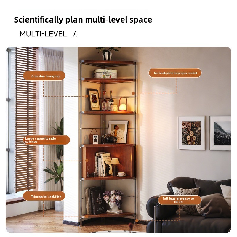 Middeleeuwse hoekplank, drieho - Storage recensie en prijs