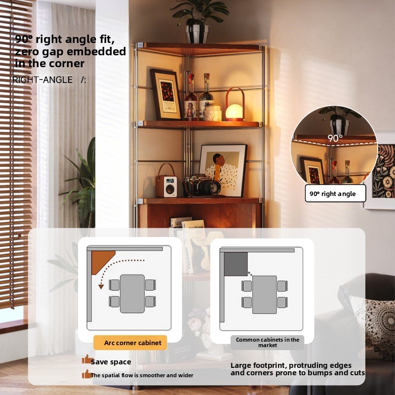 Middeleeuwse hoekplank, drieho - Storage recensie en prijs