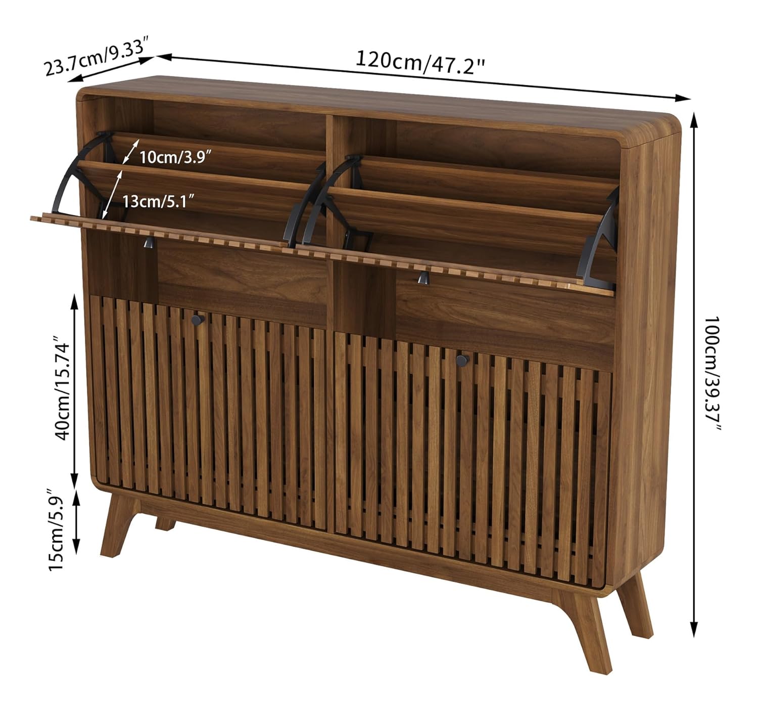 # Grote bamboe schoenenkast me - Shoe Rack Cabinet Narrow Entryway recensie en prijs