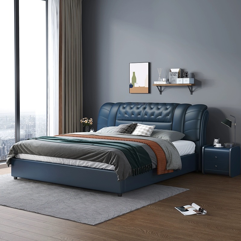 Slaapkamermeubilair lederen be - King Size Bed Frame With Storage Drawers recensie en prijs