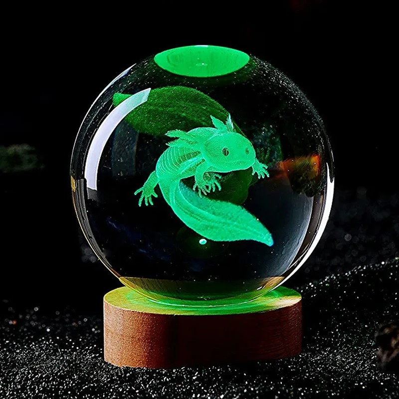 3D Axolotl Laser Gegraveerde K - Floating Nightstand With Led Light recensie en prijs