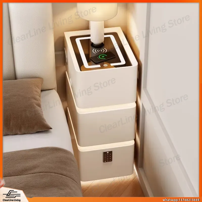 Ultra smal zwevend nachtkastje - Floating Nightstand With Led Light recensie en prijs