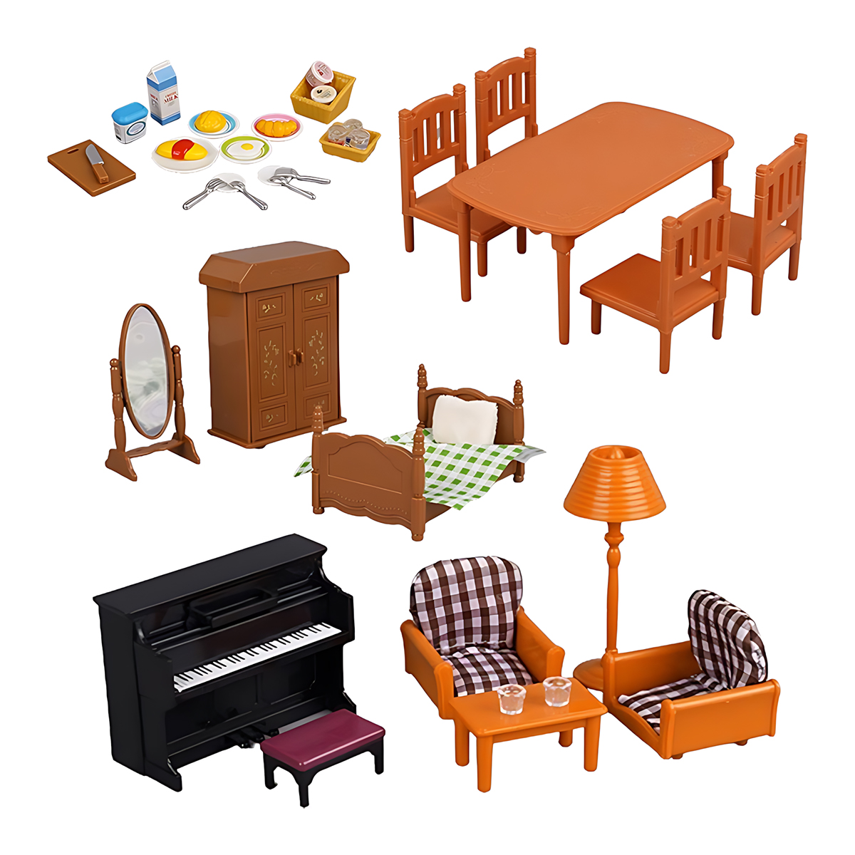 Miniatuurmeubilair 1:12 Poppen - Bedroom Furniture recensie en prijs