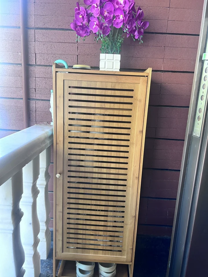 Nauwe kleine schoenenkast met  - Shoe Rack Cabinet Narrow Entryway recensie en prijs